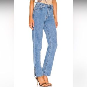 NWT Riley Side Split Jean